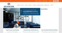 Desktop Screenshot of devencore.com